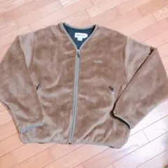 ジムフレックス Gymphlex ハイパイルフリース ノーカラージャケット
