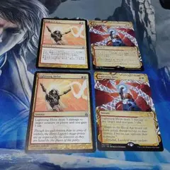 MTG 稲妻のらせん　4枚