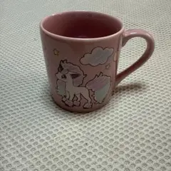 ポケモン　ガラルポニータとプリンのマグカップ