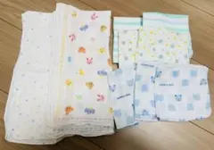 【未使用】ベビー 沐浴用 ガーゼ 9枚セット