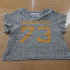 【GO TO HOLLYWOOD】Tシャツ 120サイズ グレーシルバーラメ