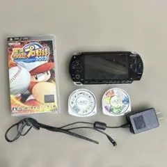 PSPセット(パワプロ2013箱付き、ぷよぷよ箱無し、みんなのスッキリ箱無し)