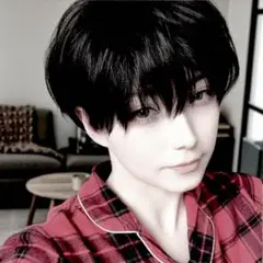 黒ウィッグ ショート 中性 ジェンダーレス 韓国 自然 コスプレ 男女兼用 耐熱