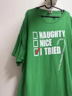 アメリカ古着　ビックサイズ　半袖Tシャツ　杖　4XL チャレンジ