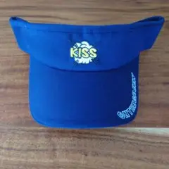 【未使用】キスオンザグリーン サンバイザー ゴルフ ネイビー