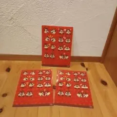 チップ＆デールのクリアファイル3枚