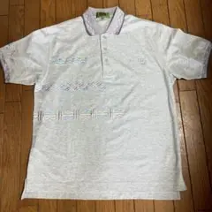 新品　KENZO GOLF ポロシャツ　　　半袖　 グレー　ロゴ刺繍