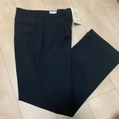 15MAVY パンツ　ブラック スラックス 11号 ポリエステル100%