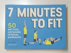 【洋書フィットネス】7 Minutes to Fit ＊英語、中古美品、匿名配送
