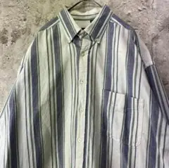 OLD GAP オールドギャップ　長袖シャツ　マルチストライプ