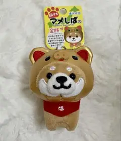希少　旅するマメしば　横浜限定　金豚　豆しば　まめた　マスコット