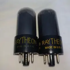 RAYTHEON 真空管 7本セット Yahoo!オークション -「raytheon」(アンプ) (オーディオ機器)の