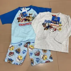 新品　PAW PATROL 長袖Tシャツとパジャマセット 120cm
