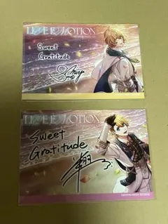 うたプリ ライエモ 四ノ宮那月 来栖翔 クラ組 CD 特典 ブロマイド