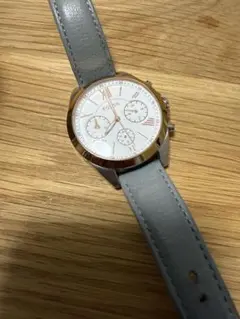 FOSSIL クロノグラフ 腕時計 シルバー/グレー