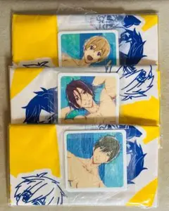 Free!　ぴくりる!　てぬぐい～フレンズ～　3枚　新品