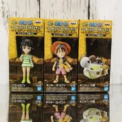 【トレジャーラリーⅣ】ワーコレ ルフィ ロビン ミニメリー2号 フィギア