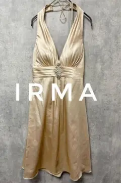 【最終値下】IRMA サテンドレス