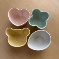 【電子レンジ、食洗機OK】離乳食用、カラフルな子ども用食器セット