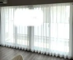 リリカラ レースカーテン 両開き