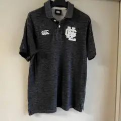 『美品』Canterbury ポロシャツ グレーブラック　サイズM