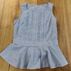 【美品】NATURAL BEAUTY BASIC トップス　ノースリーブ　夏　S