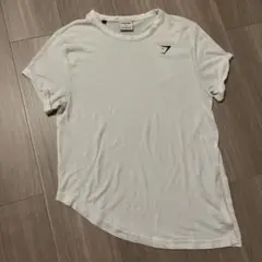 GYMSHARK ホワイト Tシャツ Sサイズ