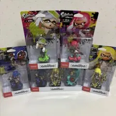 新品未開封 amiibo スプラトゥーン フィギュア　セット