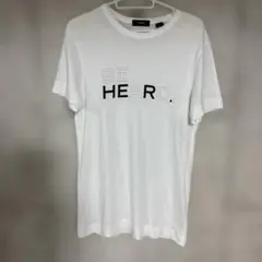 Theory セオリー　BE HEARD Tシャツ ホワイト　Pサイズ