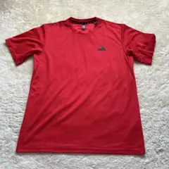 adidas レッド Tシャツ Lサイズ