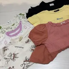 半袖まとめ売り 夏服 子供用Tシャツセット（90-95cm）
