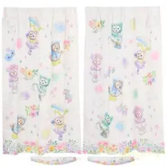 カーテン ダッフィー＆フレンズ ディズニーシー ビューティーフルレイニーデイズ