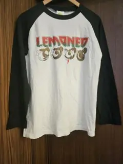 hide LEMONed　レモネード　ラグラン　ロンT　M サイコベアー