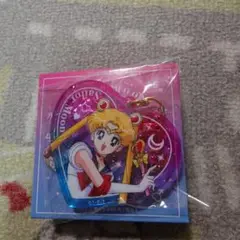 セーラームーン ハートラメアクリルキーホルダー
