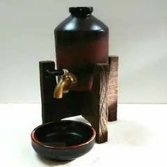 【訳あり】焼酎サーバー 飾り 樽 インテリア小物 花瓶　蓋なしです