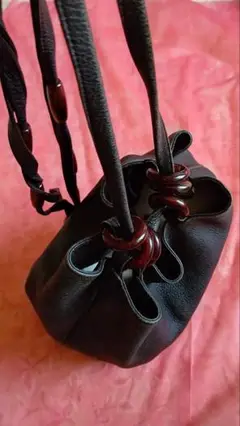 ELE リュックにもなるショルダーバッグ 黒