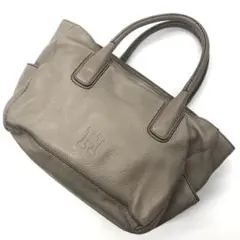 美品 HIROFU ヒロフ デュオ ハンドバッグ レザー