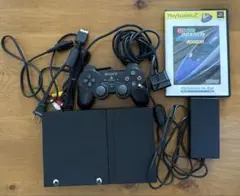 PlayStation 2 本体 コントローラー付きと電車でGO! 新幹線