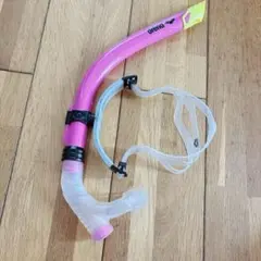 本日限定値下げ　arena ピンク シュノーケル　競泳　マリンスポーツ
