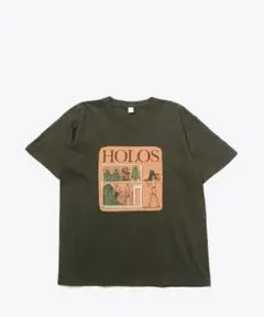 ENDS and MEANS Tシャツ/ HOLOS [DARK OLIVE]