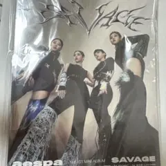 aespa SAVAGE 1st Mini Album ニンニントレカ付き