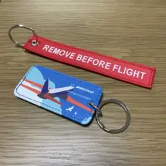 Boeing ボーイング キーホルダー 2点セット