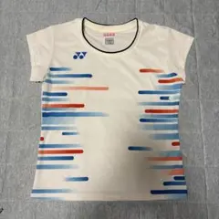 YONEX Cool Dry ストライプ Tシャツ レディースＭサイズ