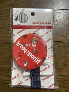 le coq sportif ミラーチャーム　赤
