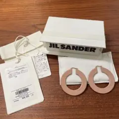 ジルサンダー JIL SANDER フープ ピアス 美品