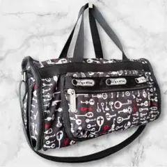 LeSportsac 鍵柄 ショルダーバッグ 2way ナイロン　 ミニボストン