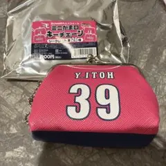 楽天イーグルスミニがま口キーチェーン伊藤裕季也選手