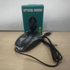【未使用】有線マウス　光USB MS118