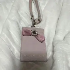 Maison de FLEUR リボン付きパスケース