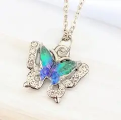蝶のモチーフ★ネックレス★handmade